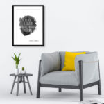 Addams Family Black Is Such A Happy Colour Darling Quote Morticia Addams Print - Image 4