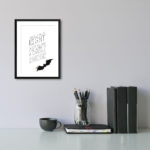 Dracula Had It Right Quote Print - Image 2