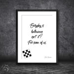 Everyday Is Halloween Isn't It Quote Tim Burton Print