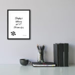 Everyday Is Halloween Isn't It Quote Tim Burton Print - Image 2