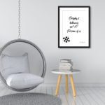 Everyday Is Halloween Isn't It Quote Tim Burton Print - Image 3