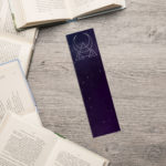 Galaxy Magic Moon Bookmark