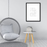 Hello Sexy Typography Outline Print - Image 3