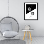 Inverted Blooming Dandelion Print - Image 3