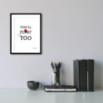 It You'll Float Too Quote Pennywise Print - Image 2