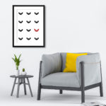 Odd Black Bats Print - Image 4