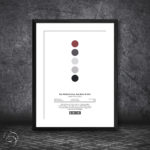Panic! At The Disco Too Weird To Live, Too Rare To Die! Spotify Album Print