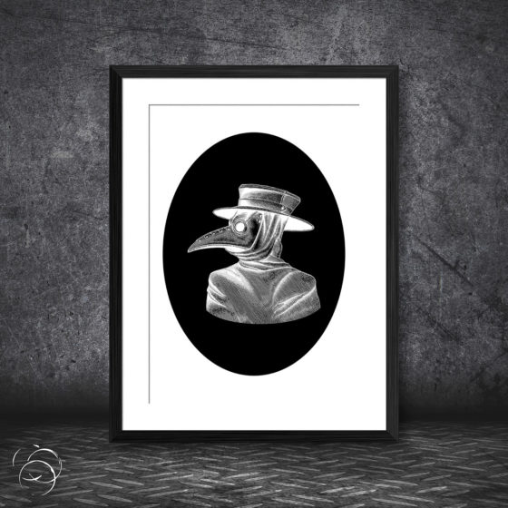 Plague Doctor Print