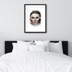 Scary Face Of Terror Print - Image 6