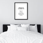 Things I'm Allergic To Print - Image 6